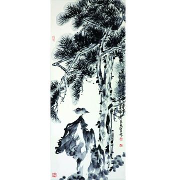 吴民先国画花鸟笑傲苍穹字画之家