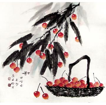 崔绍伦国画花鸟甜字画之家