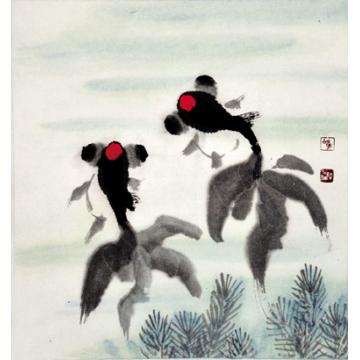 崔绍伦国画花鸟12-3字画之家