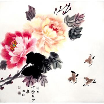 崔绍伦国画花鸟10-2字画之家