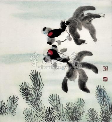 国画家崔绍伦字画之家