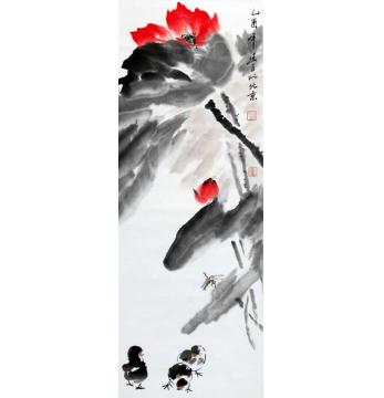 杨建臣国画花鸟花鸟作品002字画之家