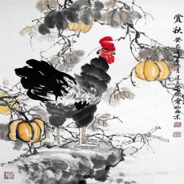 杨建臣国画花鸟花鸟作品018字画之家