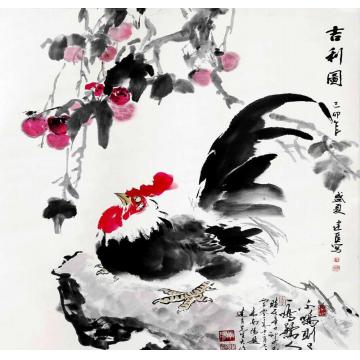 杨建臣国画花鸟花鸟作品020字画之家