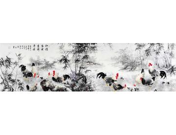 杨建臣国画花鸟花鸟作品022字画之家