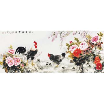 杨建臣国画花鸟花鸟作品024字画之家