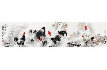 杨建臣国画花鸟花鸟作品025字画之家