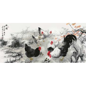 杨建臣国画花鸟花鸟作品044字画之家