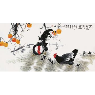 杨建臣国画花鸟花鸟作品047字画之家