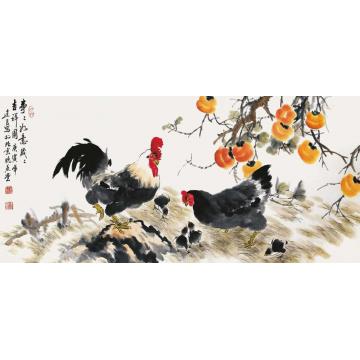 杨建臣国画花鸟如意吉祥字画之家