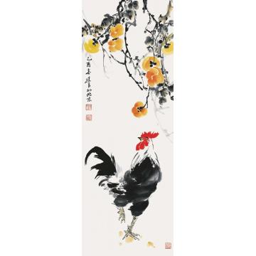 杨建臣国画花鸟花鸟作品085字画之家
