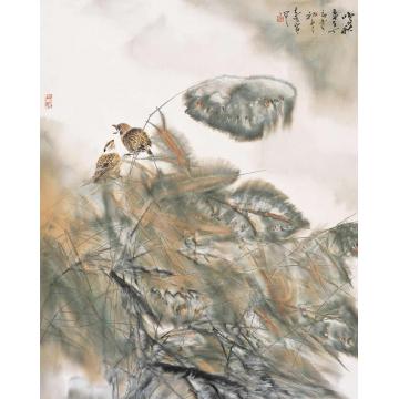 王奇寅国画花鸟晚秋字画之家