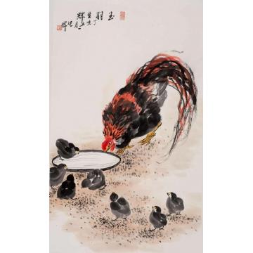 张晖国画花鸟玉羽生辉字画之家
