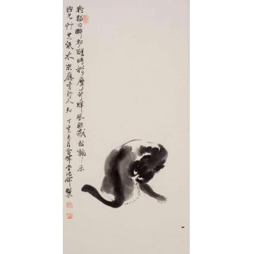张晖国画花鸟初醒字画之家