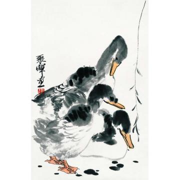 张晖国画花鸟春草细还生字画之家