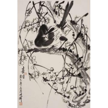 张晖国画花鸟喜音字画之家