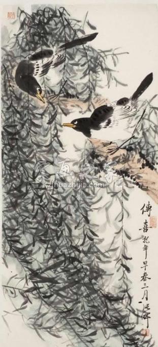 国画家张晖字画之家