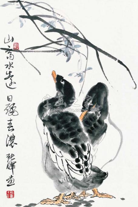 国画家张晖字画之家