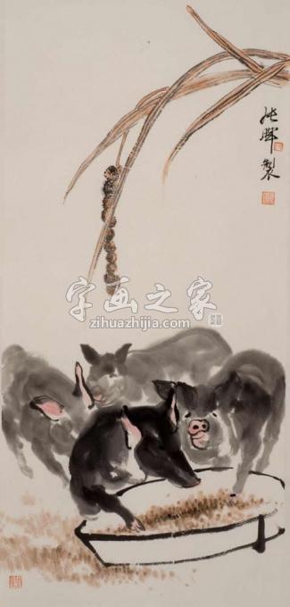 国画家张晖字画之家