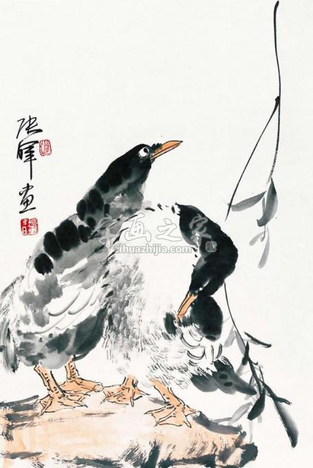 国画家张晖字画之家