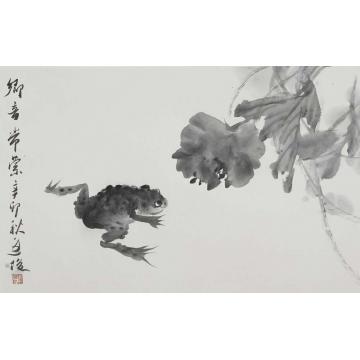 周逢俊国画花鸟花鸟小品001字画之家