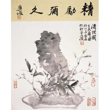 周逢俊国画花鸟清供图字画之家