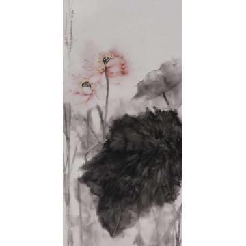 吴文莉国画花鸟莲华字画之家