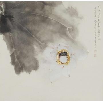 吴文莉国画花鸟不染字画之家