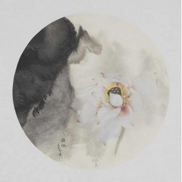吴文莉国画花鸟谪仙字画之家