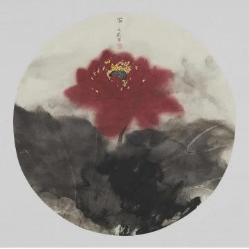 吴文莉国画花鸟寂字画之家