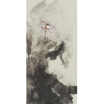 吴文莉国画花鸟上品莲字画之家
