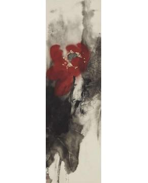 吴文莉国画花鸟空色001字画之家