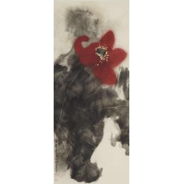 吴文莉国画花鸟空色002字画之家