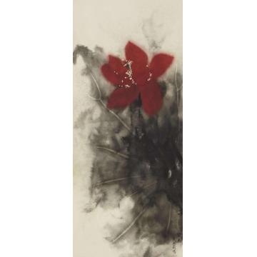 吴文莉国画花鸟空色003字画之家