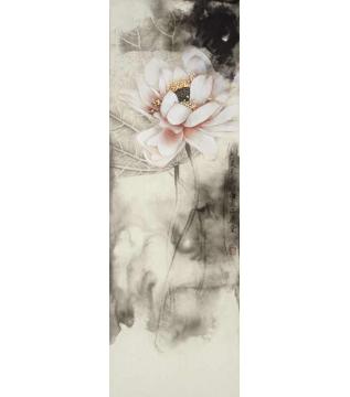 吴文莉国画花鸟水墨荷花002字画之家