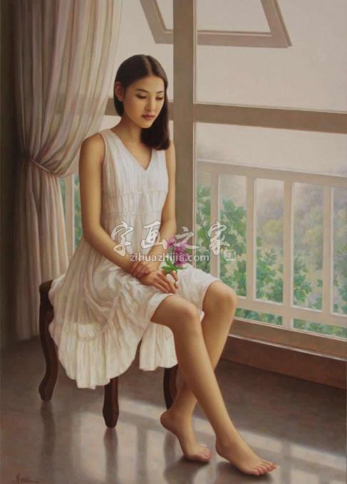 油画家姜迎久字画之家
