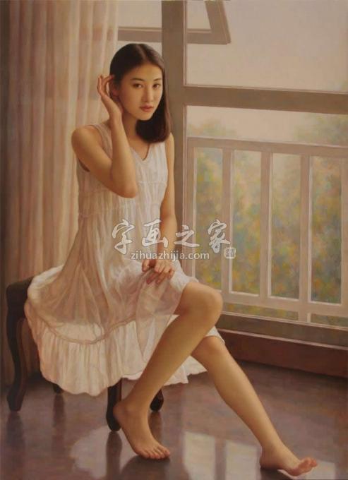 油画家姜迎久字画之家