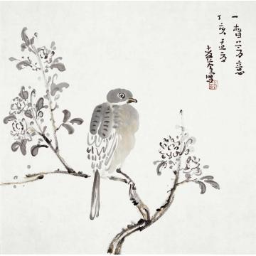 李孝萱国画花鸟一春芳意字画之家