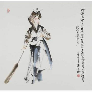 李文培国画人物肖桂英字画之家