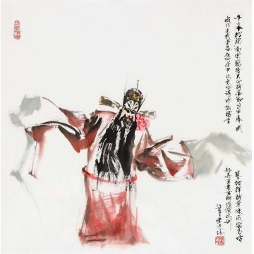 李文培国画人物牛皋字画之家