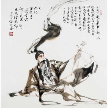 李文培国画人物刘秀002字画之家