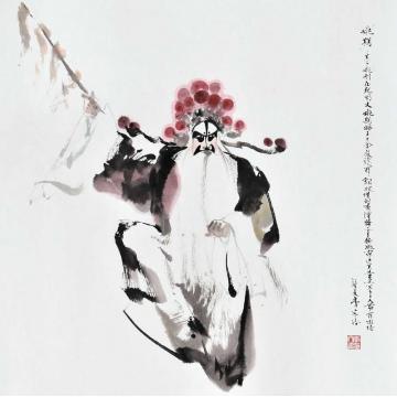 李文培国画人物铫期003字画之家