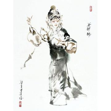 李文培国画人物廉锦枫字画之家
