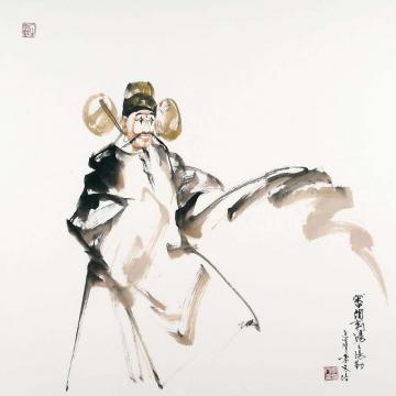 李文培国画人物汤勤字画之家