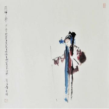 李文培国画人物苏三字画之家