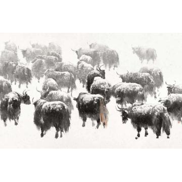 刘大为国画人物雪域生灵字画之家