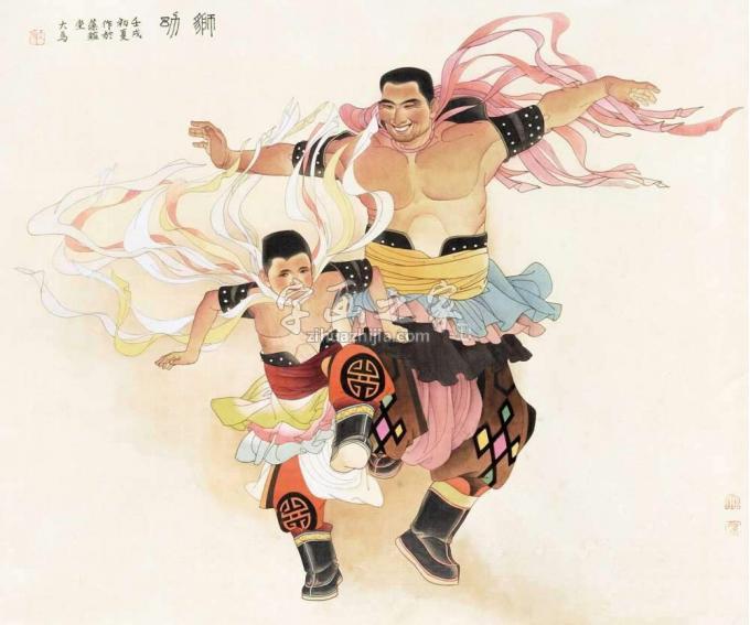 国画家刘大为字画之家