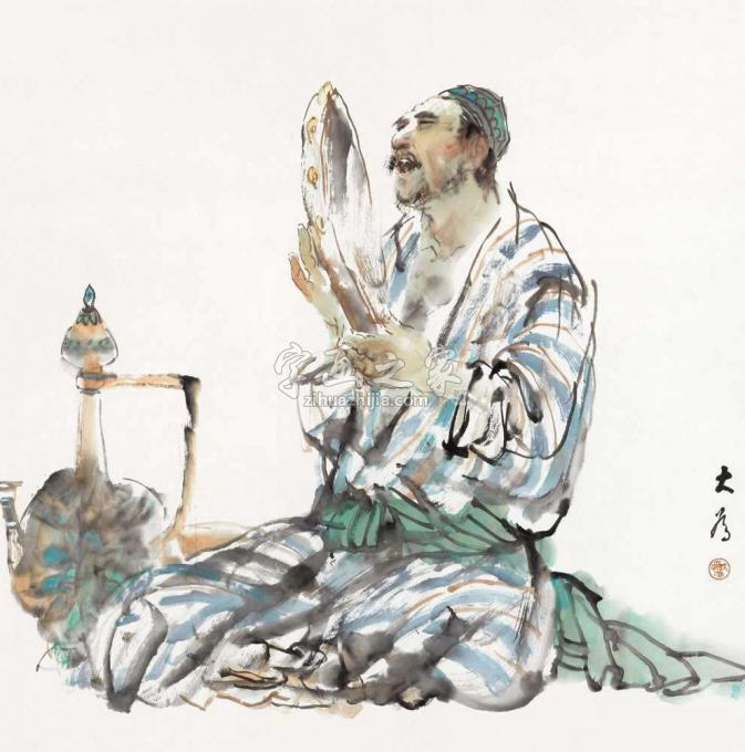 国画家刘大为字画之家