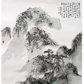 陈宏年国画山水画山水字画之家