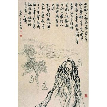 陈宏年国画山水水墨人物作品(2)字画之家